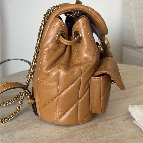 Coach Tabby Backpack With Pillow Quilting Honey Brown - Picture 10 of 17